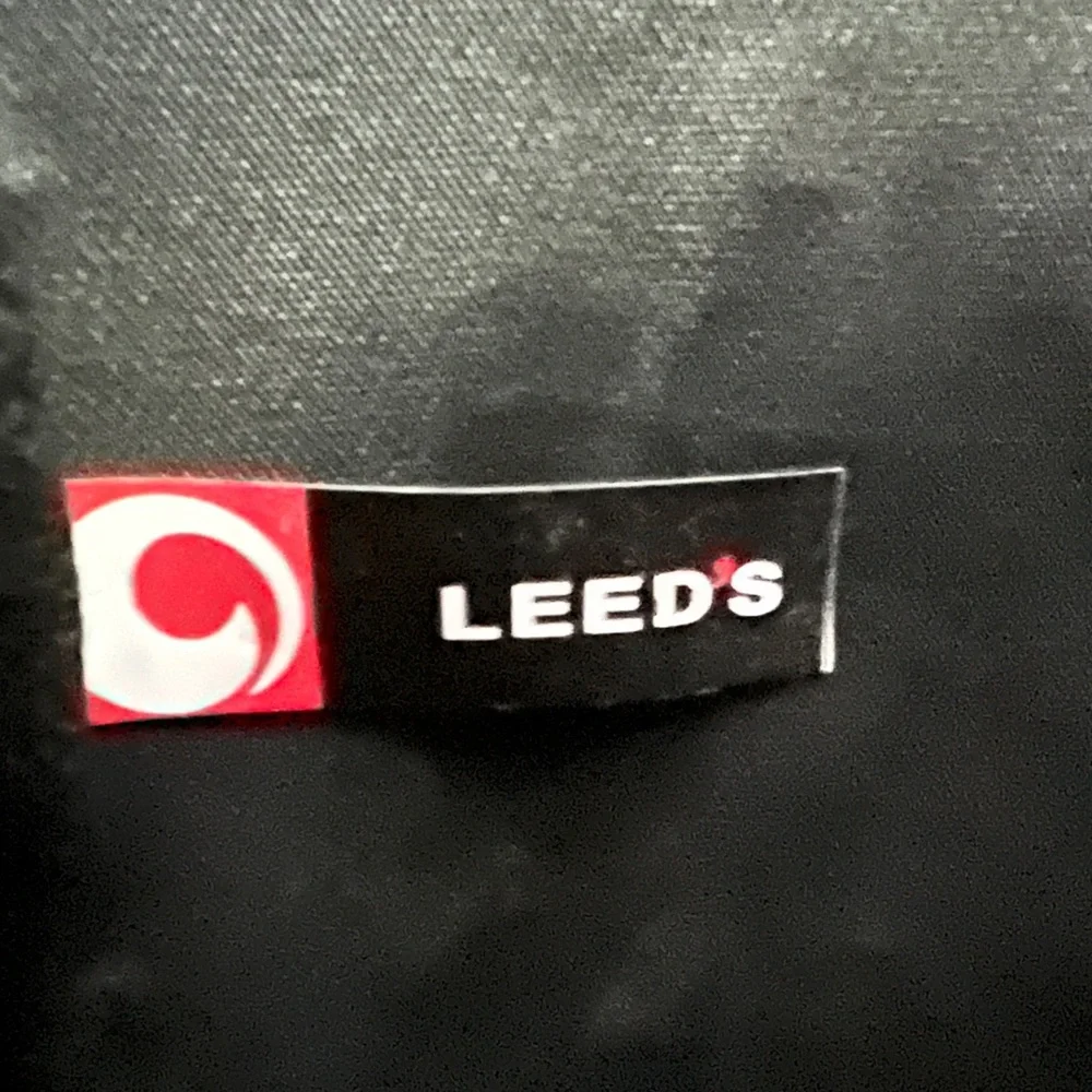 Leeds Bolt Urban Messenger Bag black Engie Unisex nWOT canvas